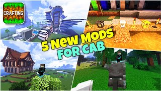 5 New Minecraft Mods For Crafting And Building  Top 5 Best Addons For Crafting And Building [upl. by Burch]