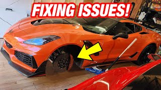 Fixing Issues On The ZR1 amp Installing Some Mods [upl. by Adyela537]