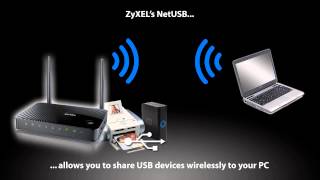 NBG4615 v2  Wireless N300 Gigabit NetUSB Router [upl. by Adav504]