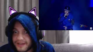 Lose Yourself LIVE by Ez Mil Originally by Eminem 1MX Dubai 2021 ezmil  Reaction Breakdown [upl. by Idnal144]