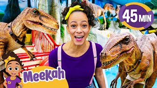 Meekahs Best Friend Stanley the Dinosaur  Educational Videos for Kids  Blippi and Meekah Kids TV [upl. by Zilber]