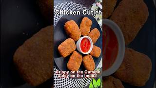 😋👌Quick amp Juicy Chicken Cutlet recipe snacks foodie ytshorts viralshorts [upl. by Phylys]