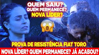 BBB19 ACABOU Prova de Resistência Fiat Nova Líder QUEM DESISTIU Quem Ainda Permanece [upl. by Rebecca]