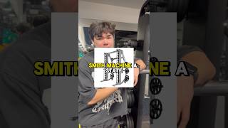 Why Use the Smith Machine 💪 gymtips gymworkout gymmotivation bodybuilding gymshorts gym [upl. by Eelirrem]