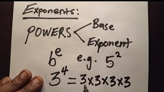 Grade 8 exponents part 1 joytacademy maths exponents [upl. by Weikert]