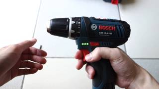 BOSCH GSR 1082Li Professional 小開箱 [upl. by Frayda]