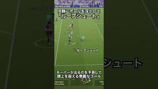 華麗にGKの頭上を超える｢ループシュート」イーフト イーフットボール2024 efootball サッカー ドリブルefootball2024 [upl. by Josie]