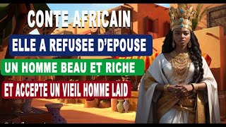 CONTE AFRICAINelle a refusée d’épousé un homme beau et riche et a accepte un vieil homme laid [upl. by Jerrine167]