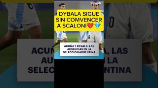 🇦🇷🔥VUELVEN el DIBU y GARNACHO a la SELECCIÓN  DYBALA NO FUE CONVOCADO💎 dibu dybala yambi futbol [upl. by Jeunesse7]