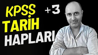 KPSS TARİH HAP VİDEO💊 ÇIKABİLİR 3 SORU [upl. by Skell]