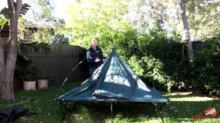 Kamp Rite CTC DOUBLE 2 Person Camping Tent Cot Product Review [upl. by Sairu119]