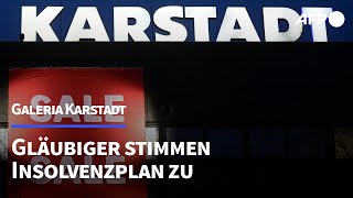 Galeria Karstadt Kaufhof Gläubiger stimmen Insolvenzplan zu  AFP [upl. by Johnsson]