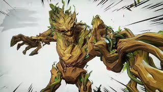 I AM GROOT Groots is crazy strong in Marvel Rivals marvelrivals [upl. by Aimac735]