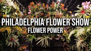 Philadelphia Flower Show 2019 Walkthrough and mini tour [upl. by Hgielar]