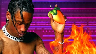 Making a Melodic Travis Scott UTOPIA Type Beat  FL Studio [upl. by Idnahk375]