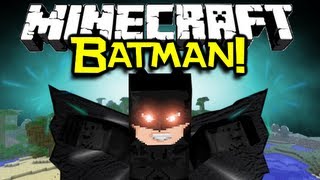 Minecraft BATMAN MOD Spotlight  YOU ARE THE BATMAN Minecraft Mod Showcase [upl. by Waldemar]