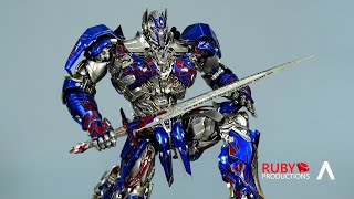 Threezero DLX Optimus Prime The Last Knight [upl. by Savadove]