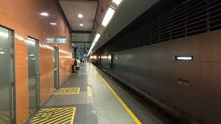 transperth B series arriving at perth underground [upl. by Fillender]