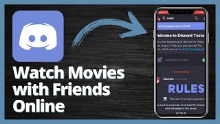 How to Watch Movies with Friends Online on Phone Using Discord  2023 Tutorial [upl. by Notsecnirp]