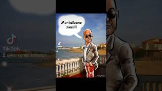 Luca Zingaretti il commissario Montalbano lucazingaretti montalbano andreacamilleri caricature [upl. by Culver]