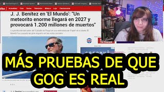 PRUEBAS DE QUE GOG ES REAL ASTEROIDE 2027  NoTanLejos [upl. by Tj811]