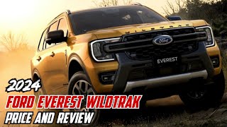 2024 Ford Everest Wildtrak Price and Review 7Seater Big SUV Family Car Adventure Beast [upl. by Avika]