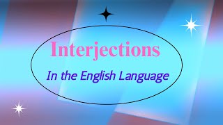 Interjection │ Interjections English│ Parts of Speech Interjection Types│Primary │Secondary│Volitive [upl. by Fortna]