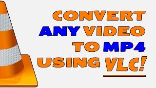 Convert video to mp4  How to Convert video files to mp4 using VLC Media Player [upl. by Nedaj217]