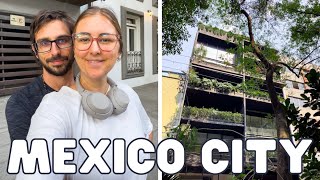 Mexico City Vlog Taqueria Los Cocuyos Gran Hotel Parque México Avenida Ámsterdam amp More [upl. by Bard]