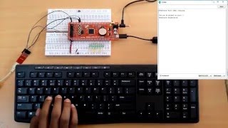 USB HOST Keyboard in LPC1768 [upl. by Moclam]