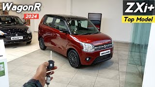 Maruti Suzuki WagonR Top Model ZXi DT 2024 ❣️ WagonR Top Model Reallife Review 😍 [upl. by Slack]