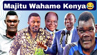 PRESIDENT RUTO amp PASTOR NGANGA REACTS TO GEN Z GOLIATH BRADLEY MARONGO amp ISAAC WEKESA😂😂😂 [upl. by Martreb]