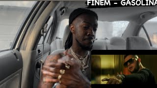 FINEM  GASOLINA  AMERICAN REACTION VIDEO 😮‍💨🔥🔥🔥🫣❤️🫶🏾 [upl. by Bourke]