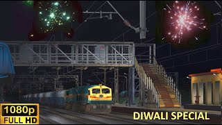 DIWALI SPECIAL VIDEO BY INDIAN RAILSIM  REALISTIC SIMULATION [upl. by Yerffe327]