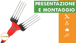 Presentazione e montaggio Einhell GEFS 1853  Abbacchiatore a batteria  Asta telescopica  18 V [upl. by Sinai]