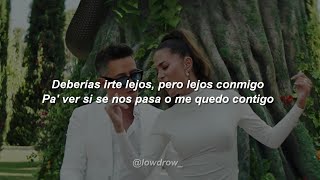 Greeicy Alejandro Sanz  Lejos Conmigo ♥️ LETRA [upl. by Oslec221]