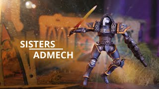 Adepta Sororitas vs Adeptus Mechanicus  10th Edition Warhammer 40k Battle Report warhammer40k [upl. by Ventre]