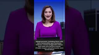 Kebaya News Anchor Dazen Vrilla 💖 Mempesona  shorts [upl. by Ern544]