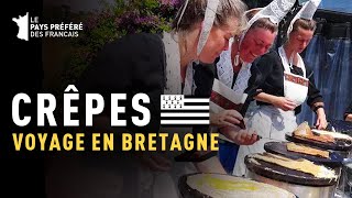 Crêpes voyage en terres de Bretagne  Rencontre avec les passionnés de la crêpe  Documentaire MG [upl. by Woodson942]