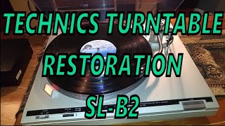 Technics SLB2 Turntable Repair  Servicing Adam HiFi [upl. by Needan201]