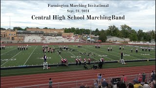 20240921 •Central High School Marching Band •Farmington Marching Invitational [upl. by Ichabod]