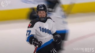 PWHL Torontos Emma Maltais Scores Leagues First Jailbreak Shorthanded Goal [upl. by Duwalt]