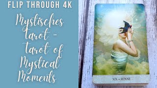 Mystisches Tarot  Tarot of Mystical Moments German Edition Flip Through 4K [upl. by Einoj]