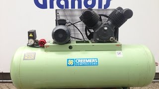 Creemers CSG 550300K compressor [upl. by Yarak]