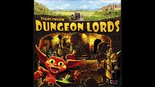 Halloween Themed Board Game  Dungeon Lords on TTS [upl. by Iahcedrom]