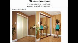 Mirror Doors Closet Doors Wardrobe Doors By Executive Mirror [upl. by Ricketts]