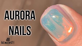 Howto Aurora Nails  Easy Technique [upl. by Christa]