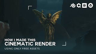 How I Made This Cinematic Render  Blender [upl. by Anayeek]