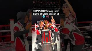 DOMINATORS is the Champions👑🏆🔥 battleofstars dominators ninjayu freefire xemzhigh [upl. by Ydnahs]