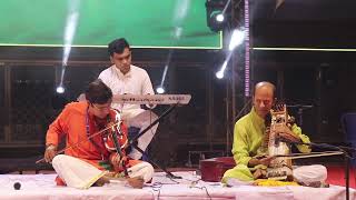 Prof V Kamakoti Director IIT Madras engaged in a mesmerising violin performance during Saarang [upl. by Yecaw666]